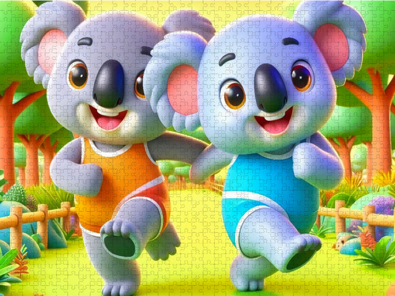 Ein Motiv aus dem Kalender Kunterbunte Kinderträume - CALVENDO Foto-Puzzle'