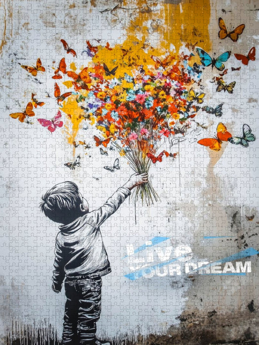 Ein Motiv aus dem Kalender Wenn Mauern sprechen könnten - CALVENDO Foto-Puzzle'