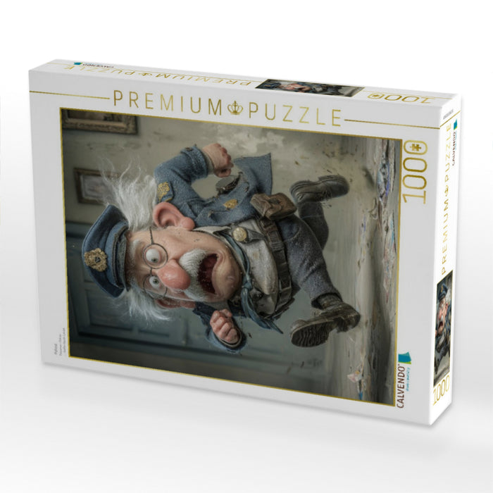 Polizist - CALVENDO Foto-Puzzle'