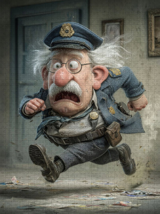 Polizist - CALVENDO Foto-Puzzle'