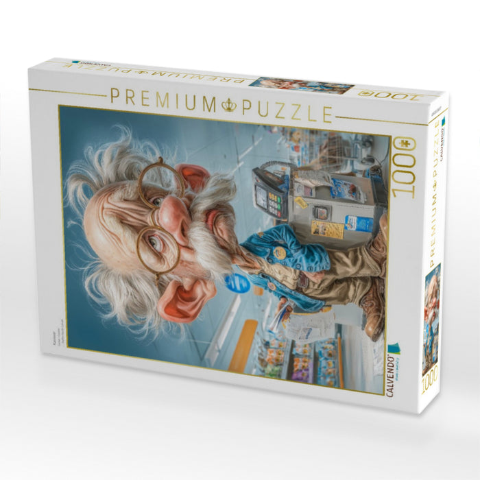 Kassierer - CALVENDO Foto-Puzzle'