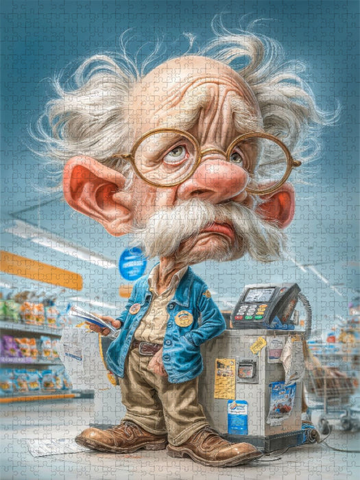 Kassierer - CALVENDO Foto-Puzzle'