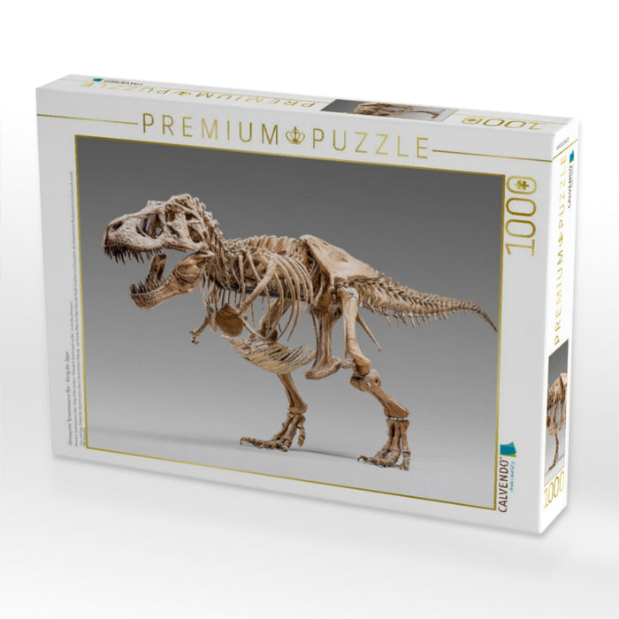 Dinosaurier Tyrannosaurus Rex - König der Jäger - CALVENDO Foto-Puzzle'