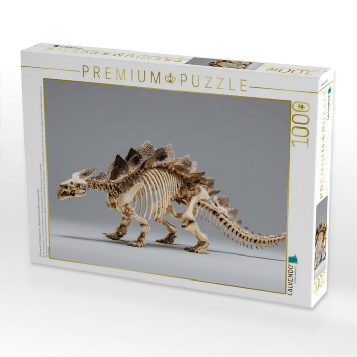 Dinosaurier Ankylosaurus - Gepanzertes Keulenschwanz-Tier - CALVENDO Foto-Puzzle'