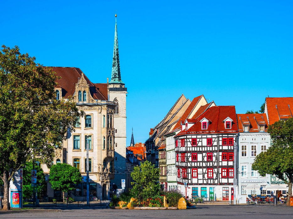 Domplatz mit Blick zur Marktstraße - CALVENDO Foto-Puzzle'
