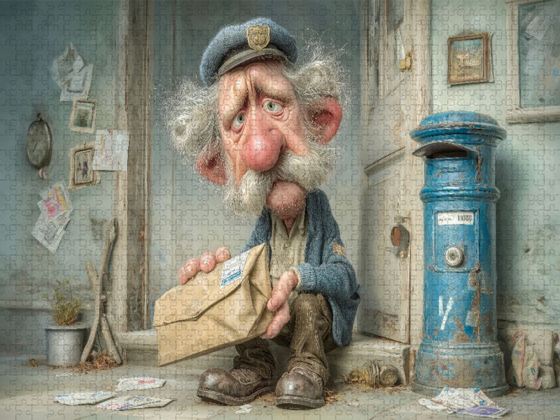 Wieso habe ich jetzt blos meine Brille in den Kasten geschmissen - CALVENDO Foto-Puzzle'