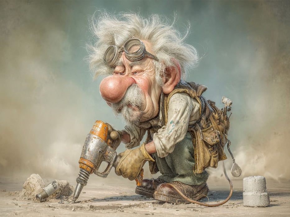 Ein Motiv aus dem Kalender Arbeiten bis der Rolator Funkt! - CALVENDO Foto-Puzzle'