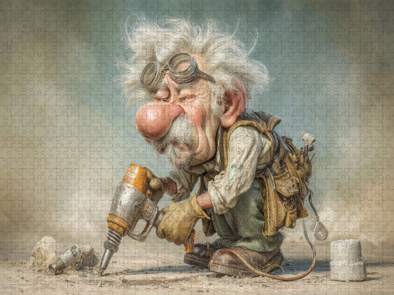 Ein Motiv aus dem Kalender Arbeiten bis der Rolator Funkt! - CALVENDO Foto-Puzzle'