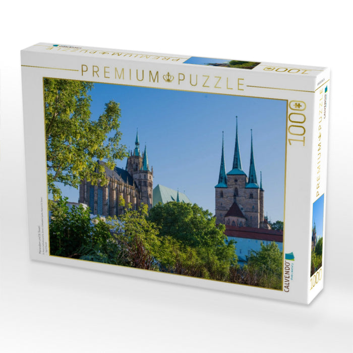 Mariendom und St. Severi - CALVENDO Foto-Puzzle'