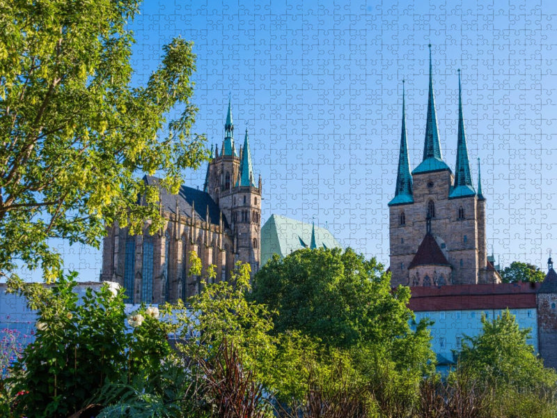 Mariendom und St. Severi - CALVENDO Foto-Puzzle'