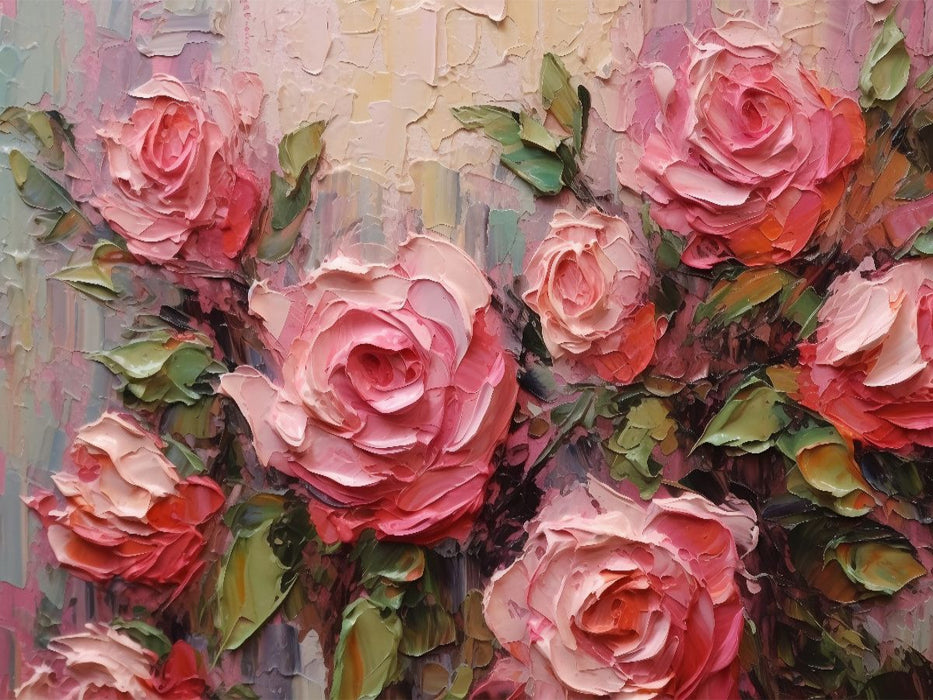 Rosa Rosen - CALVENDO Foto-Puzzle'