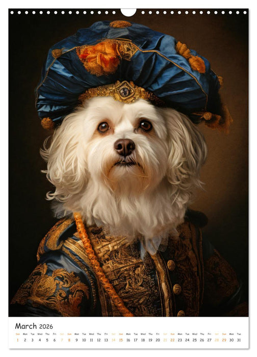 Animal Art - A Collection of Renaissance Paintings with Animal Motifs (CALVENDO Monthly Calendar 2026)