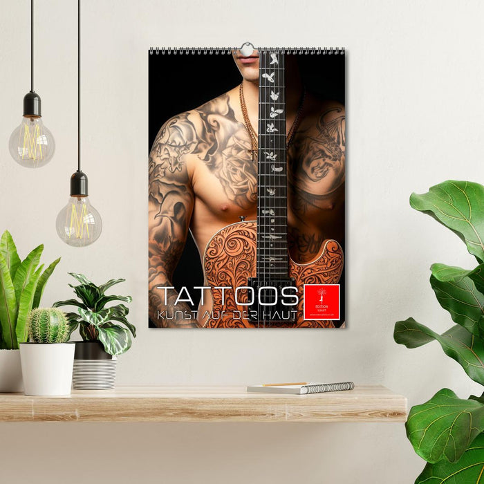 Tattoos art on the skin (CALVENDO Monthly Calendar 2026)