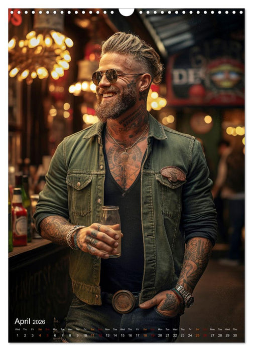 Tattoos art on the skin (CALVENDO Monthly Calendar 2026)