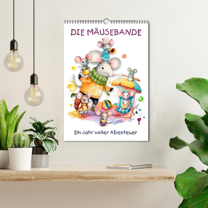 The gang of mice (CALVENDO Monthly Calendar 2026)