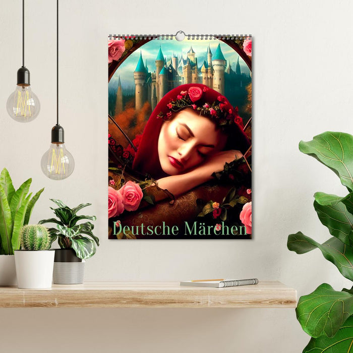 German fairy tales (CALVENDO Monthly Calendar 2026)