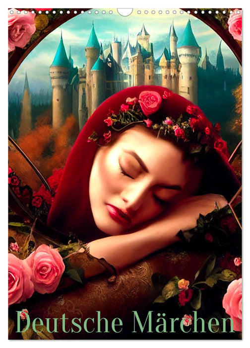 German fairy tales (CALVENDO Monthly Calendar 2026)