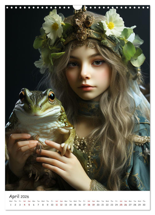 German fairy tales (CALVENDO Monthly Calendar 2026)