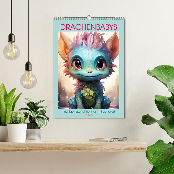 Dragon babies (CALVENDO Monthly Calendar 2026)