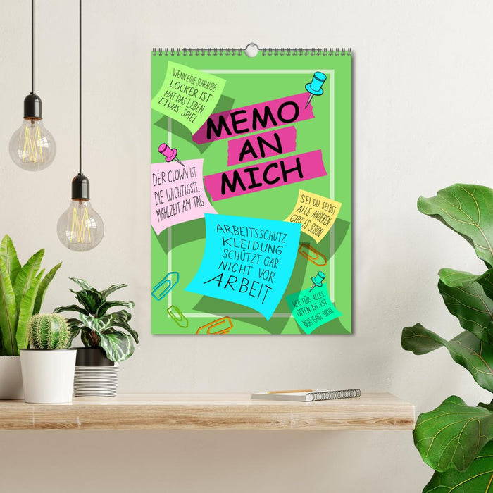 Memo an mich (CALVENDO Monthly Calendar 2026)