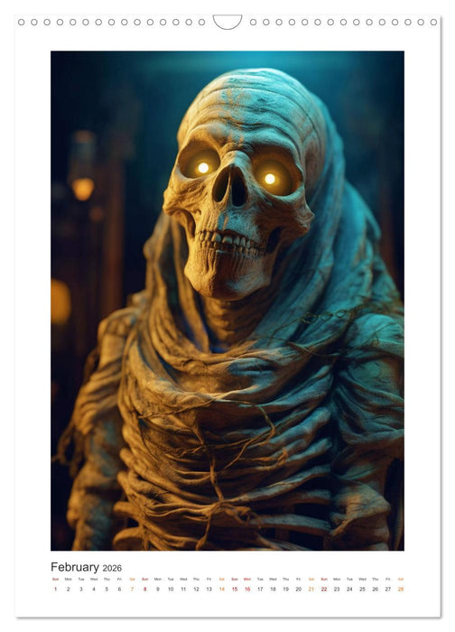 All crazy mummies (CALVENDO Monthly Calendar 2026)
