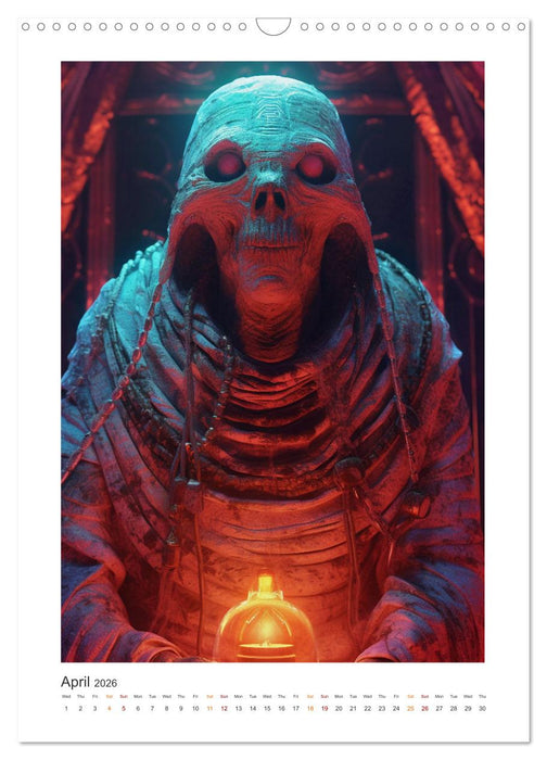 All crazy mummies (CALVENDO Monthly Calendar 2026)