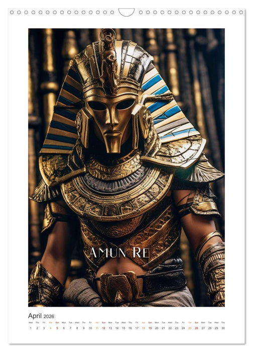 Aegean gods (CALVENDO Monthly Calendar 2026)