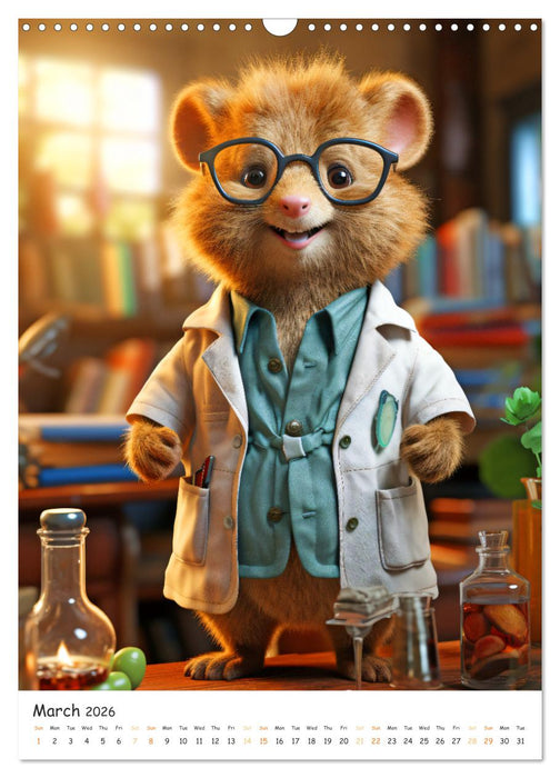 Quokka Business - The sweetest colleagues in the world (CALVENDO Monthly Calendar 2026)