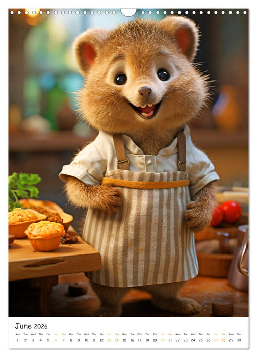 Quokka Business - The sweetest colleagues in the world (CALVENDO Monthly Calendar 2026)