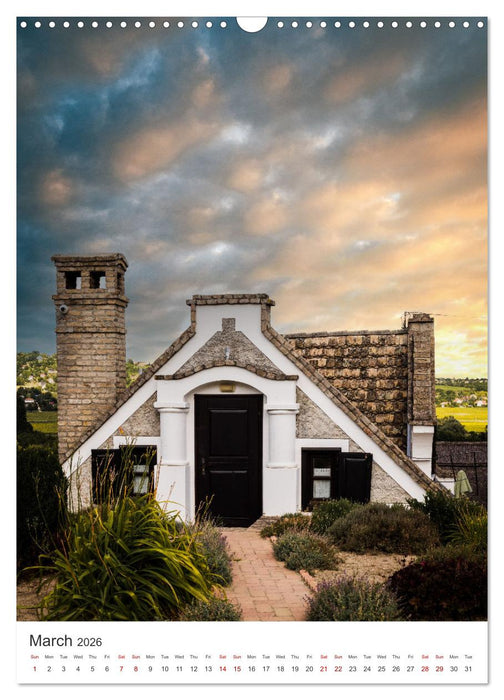 The most beautiful places from Balaton to Budapest (CALVENDO Monthly Calendar 2026)