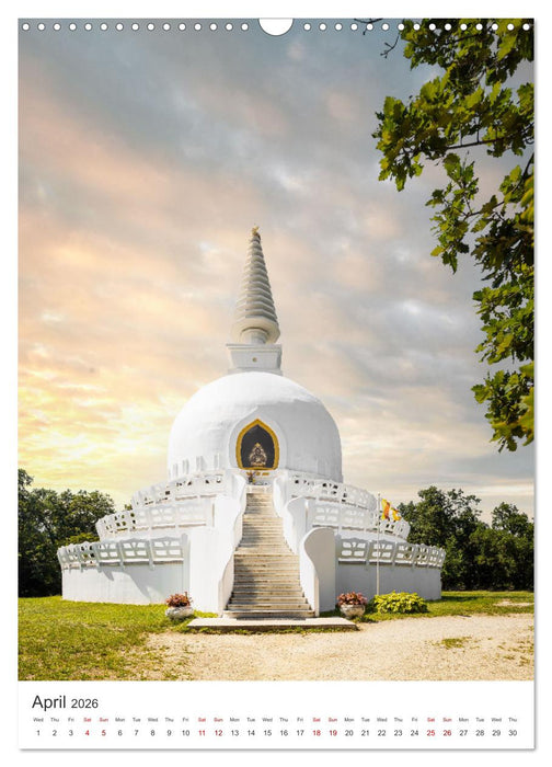 The most beautiful places from Balaton to Budapest (CALVENDO Monthly Calendar 2026)