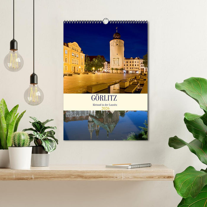 GÖRLITZ - Jewel in Lusatia (CALVENDO Monthly Calendar 2026)