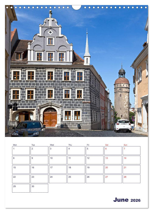GÖRLITZ - Jewel in Lusatia (CALVENDO Monthly Calendar 2026)