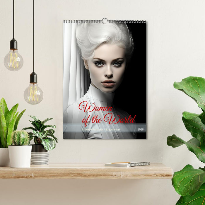 Woman of the World (CALVENDO Monthly Calendar 2026)