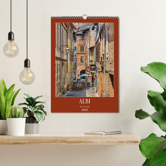 Albi - The red city (CALVENDO Monthly Calendar 2026)