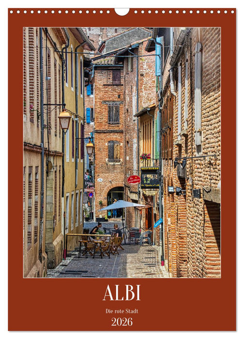 Albi - The red city (CALVENDO Monthly Calendar 2026)