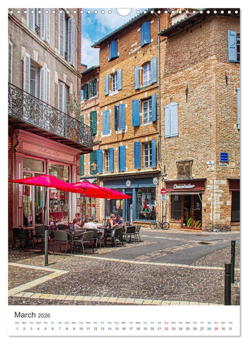 Albi - The red city (CALVENDO Monthly Calendar 2026)