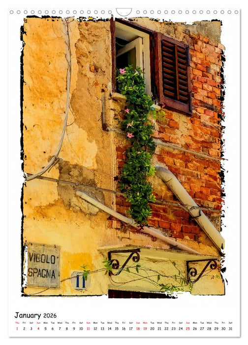 Village life in Sicily (CALVENDO Monthly Calendar 2026)