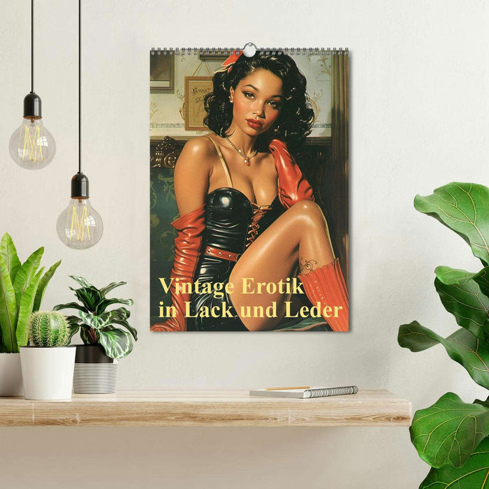 Vintage eroticism in patent leather and leather (CALVENDO Monthly Calendar 2026)