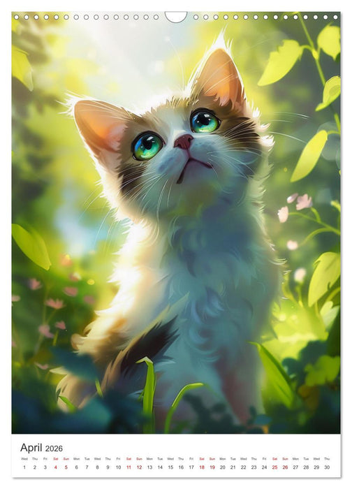 Sweet as sugar - Adorable kittens (CALVENDO Monthly Calendar 2026)