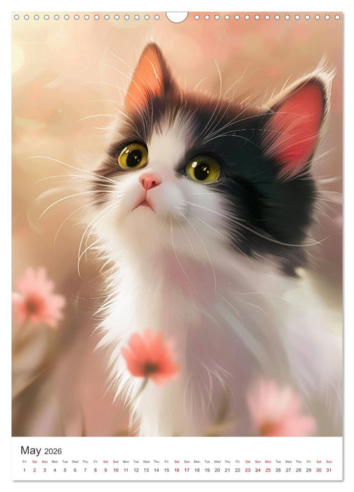 Sweet as sugar - Adorable kittens (CALVENDO Monthly Calendar 2026)