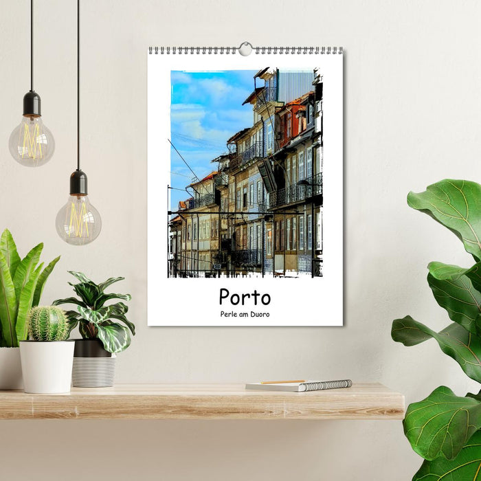 Porto Perle am Douro (CALVENDO Monthly Calendar 2026)