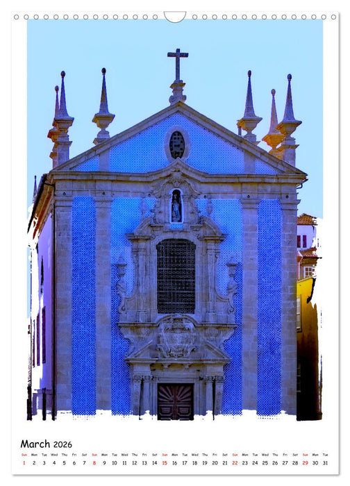 Porto Perle am Douro (CALVENDO Monthly Calendar 2026)