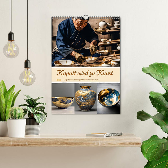 Broken becomes art (CALVENDO Monthly Calendar 2026)