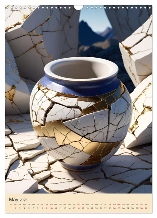 Broken becomes art (CALVENDO Monthly Calendar 2026)