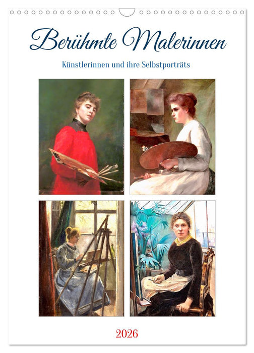 Famous female painters (CALVENDO Monthly Calendar 2026)