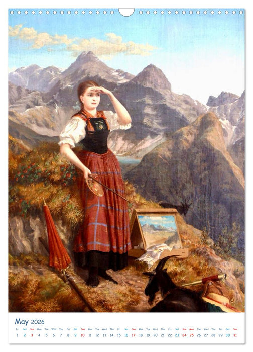 Famous female painters (CALVENDO Monthly Calendar 2026)