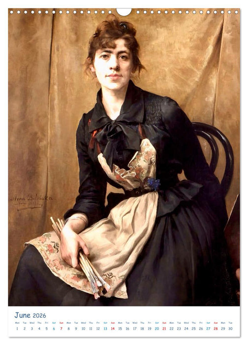 Famous female painters (CALVENDO Monthly Calendar 2026)
