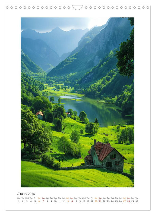 The songs of nature (CALVENDO Monthly Calendar 2026)