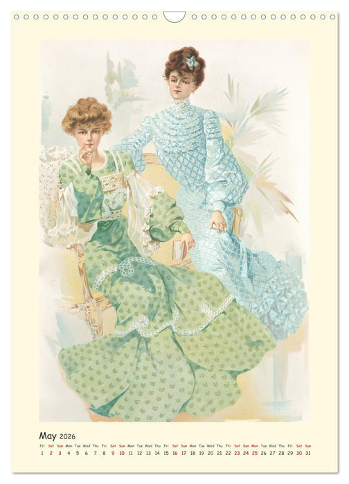 Stylish past (CALVENDO Monthly Calendar 2026)